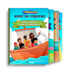 Capa dos livros da coleção Fé e Confiança