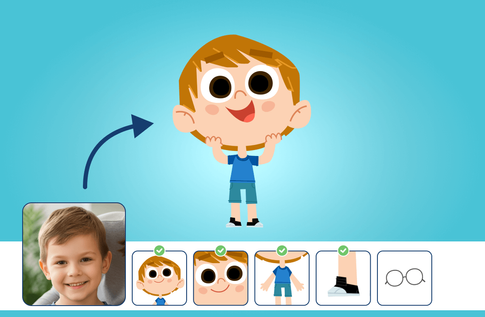 Foto de uma criança com sua Coleção Amigos de Aventuras da Disney