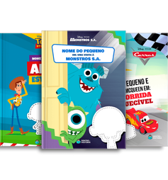 Capa dos livros da coleção Sonhos Disney