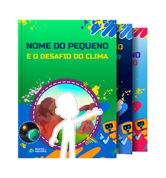 Capa dos livros da coleção Descobertas Científicas Capa dos livros da coleção Descobertas Científicas