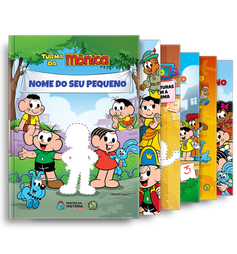 Capa dos livros da coleção Diversão com a Turminha