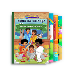 Capa dos livros da coleção Fé e Generosidade