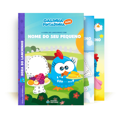 Capa dos livros da coleção Mini Momentos