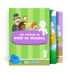 Capa dos livros da coleção Cuidando com Amor