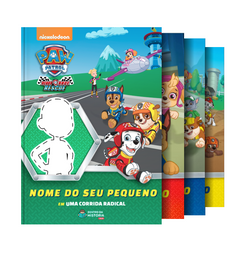 Capa dos livros da coleção Filhotes em Ação