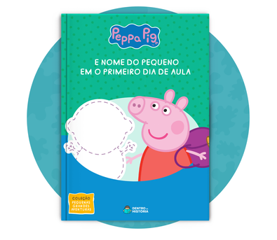 Cena do livro personalizado Primeiro Dia de Aula
