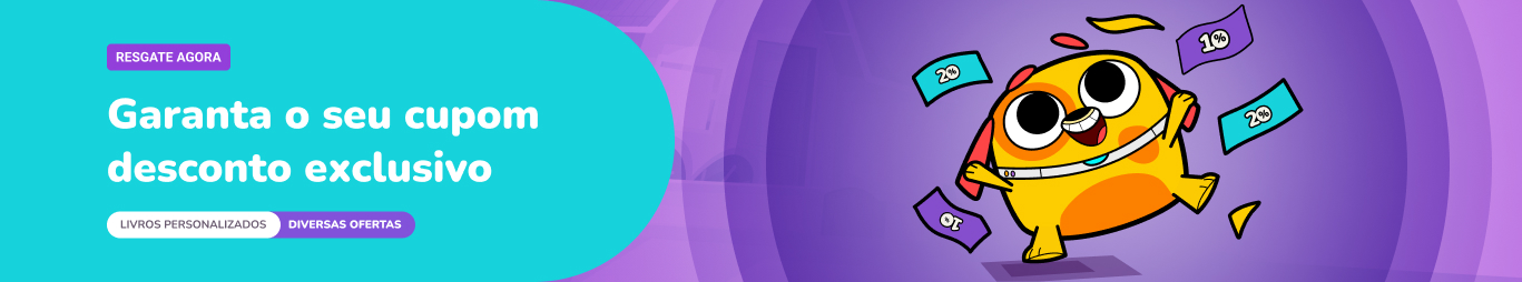 Banner do desconto exclusivo em compras com mais de 10 livros