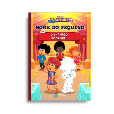 Capa do livro personalizado do O Chamado de Samuel