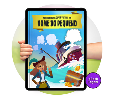 Cena do livro Personalizado do livro A Grande Viagem