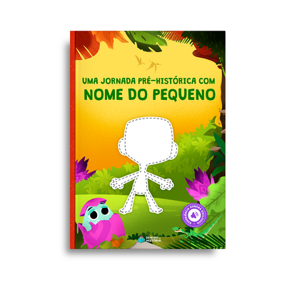 Capa do livro Jornada Pré-Histórica Capa do livro Jornada Pré-Histórica