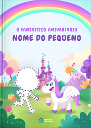 Capa do livro personalizado do Fantástico Aniversário