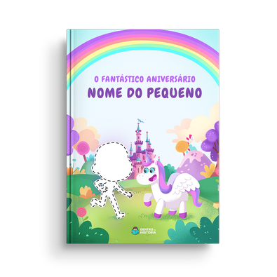 Capa do livro personalizado do Conto de Fadas