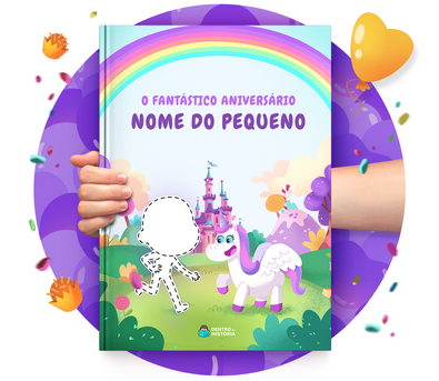 Cena do livro Personalizado do livro Conto de Fadas