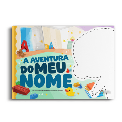 Capa do livro personalizado do A Aventura do Meu Nome