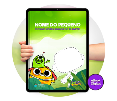 Cena do livro Personalizado do livro Os Melhores Amigos do Planeta