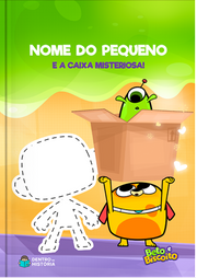 Capa do livro personalizado do A Caixa