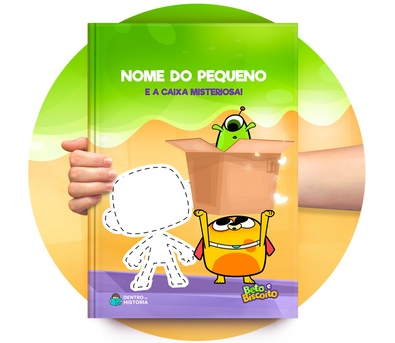 Cena do livro Personalizado do livro A Caixa Misteriosa