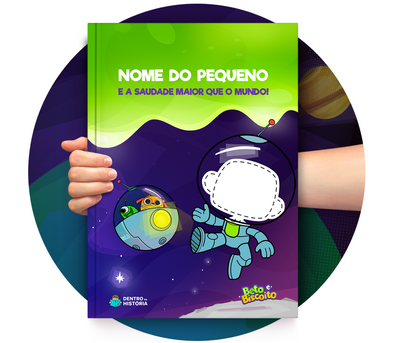 Cena do livro Personalizado do livro Uma Grande Saudade Cena do livro Personalizado do livro Uma Grande Saudade