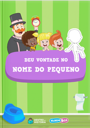 Capa do livro personalizado do Mundo Bita - Deu Vontade