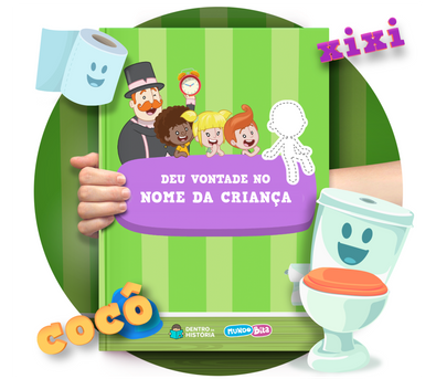 Cena do livro Personalizado do livro Deu Vontade