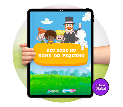 Cena do livro Personalizado do livro Deu Fome