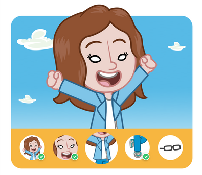 Personalização do protagonista na história personalizada do Mundo Bita