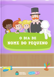 Capa do livro personalizado do Mundo Bita - O Dia