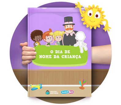 Cena do livro Personalizado do livro O Dia Cena do livro Personalizado do livro O Dia