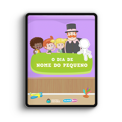 Capa do livro personalizado do O Dia