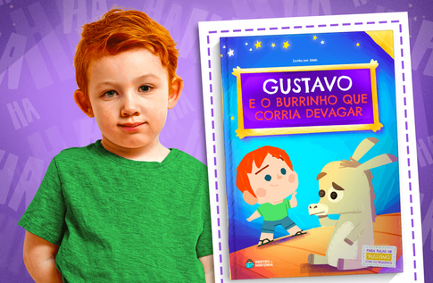 Foto de uma criança com sua Jornada Contra o Bullying e Cyberbullying