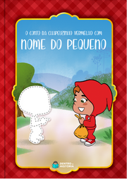 Capa do livro personalizado do O conto da Chapeuzinho