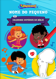 Capa do livro personalizado de Colorindo Histórias da Bíblia