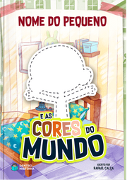 Capa do livro personalizado Cores do Mundo