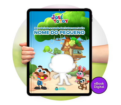 Cena do livro Personalizado do livro Descobrindo o Mundo das Frutas