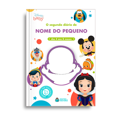 Capa do livro personalizado do Meu Segundo Diário
