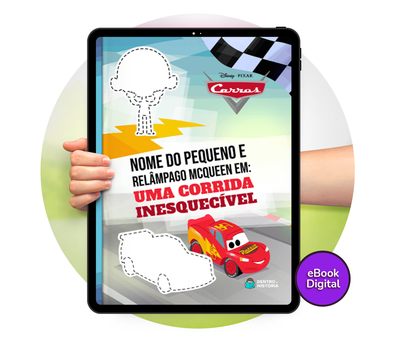 Cena do livro Personalizado do livro Uma Corrida Inesquecível