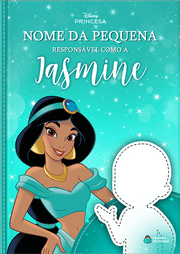 Capa do livro personalizado do Responsável como a Jasmine