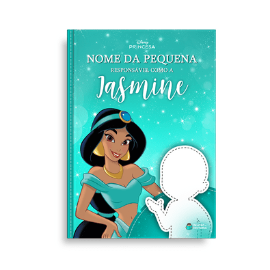 Capa do livro personalizado do Responsável como a Jasmine