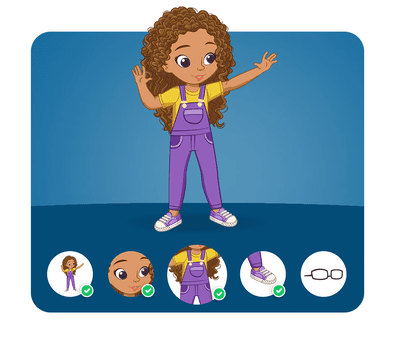 Personalização do protagonista na história personalizada do Disney Princesa Personalização do protagonista na história personalizada do Disney Princesa
