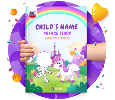 Cena do livro Personalizado do livro Fantastic Birthday Princess