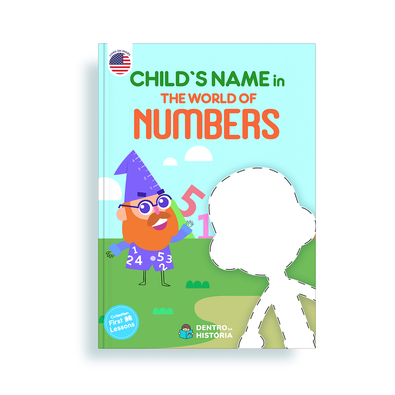 Capa do livro personalizado do First Lessons - Numbers