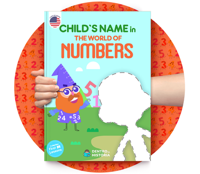 Cena do livro Personalizado do livro First Lessons - Numbers