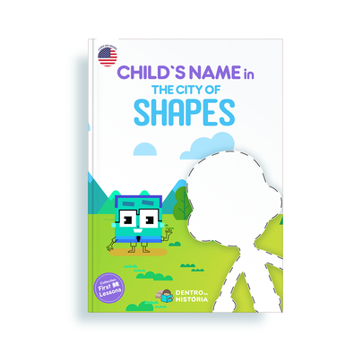 Capa do livro personalizado do First Lessons - Shapes