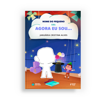 Capa do livro Agora Eu Sou... Capa do livro Agora Eu Sou...