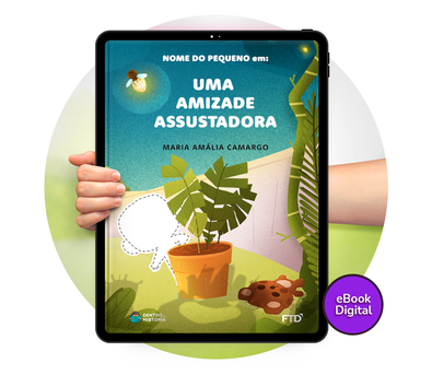 Cena do livro Personalizado do livro Uma Amizade Assustadora