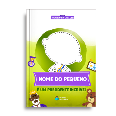 Capa do livro Um Presidente Incrível Capa do livro Um Presidente Incrível