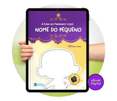 Cena do livro Personalizado do livro A Fuga do Mafagafo