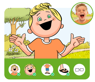 Personalização do protagonista na história personalizada do Menino Maluquinho Personalização do protagonista na história personalizada do Menino Maluquinho