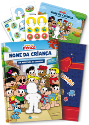 Capa do livro personalizado Monica Aventura Limoeiro