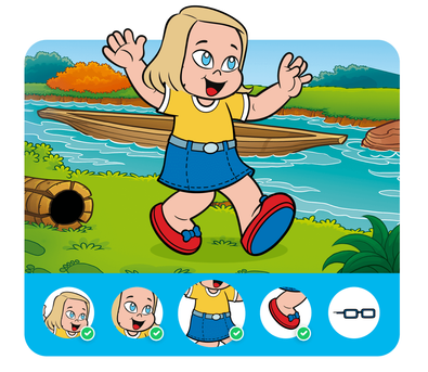 Personalização do protagonista na história personalizada do Turma da Mônica